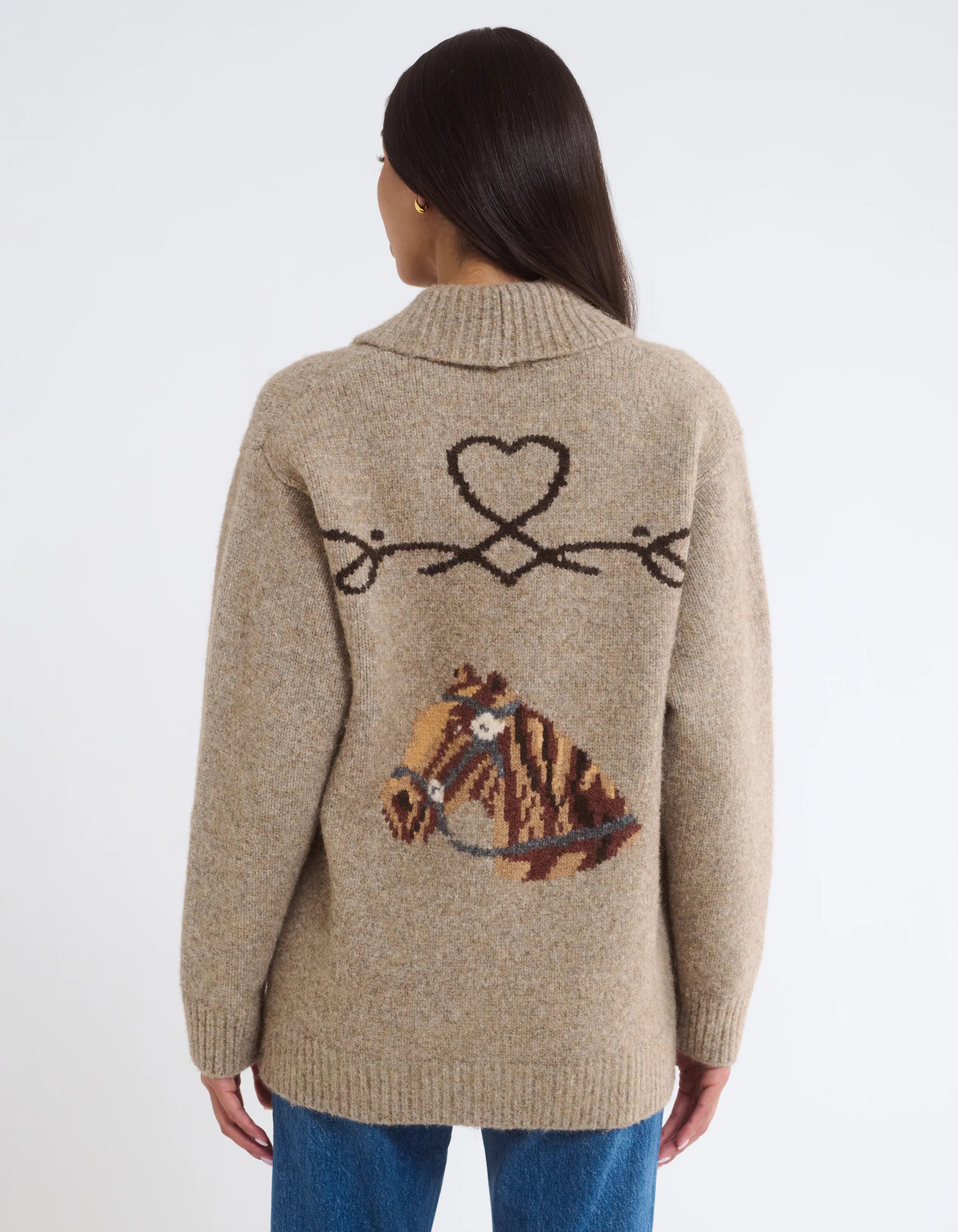 Wild Horses Cardigan | Mocha Heather | Rumored
