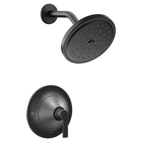 Moen Doux Matte Black 1-Handle Shower Faucet Lowes.com | Lowe's