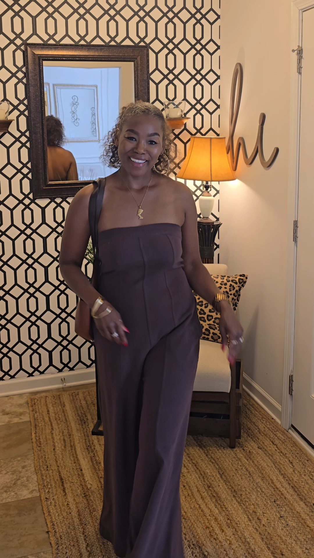 Wide leg jumpsuit outfit | casual everyday styleJumpsuits are easy fashion… but this is the kind of easy that looks put together without trying.Effortless outfits | minimal wardrobe | spring style | comfortable fashion | casual looks

#LTKgrwm #LTKootd #LTKOver40
