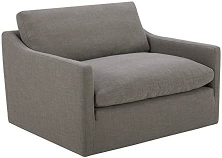 Amazon Brand – Stone & Beam Rustin Contemporary Deep-Seated Living Room Accent Chair, 48"W, Gre... | Amazon (US)