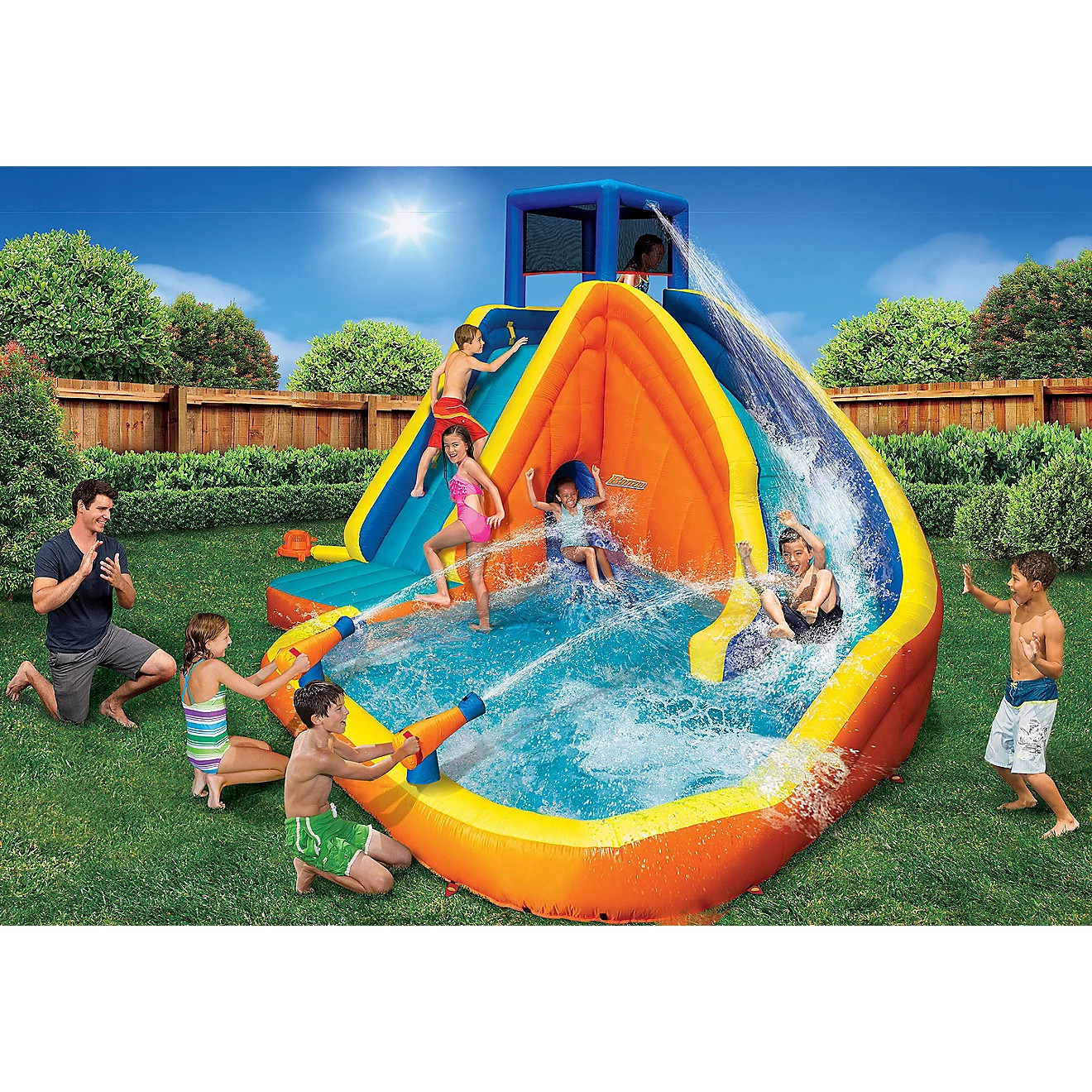 Banzai Sidewinder Falls Water Slide | Academy Sports + Outdoors