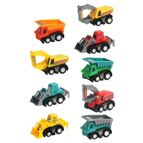 Fajiabao Construction Toy Cars for 3+ Years Old Toddler Boy Toys Mini Pull Back Cars Small Truck Sensory Bin Easter Egg Fillers Toddler Party Favors Bulk Prize for Kids(Color Random) | Amazon (US)