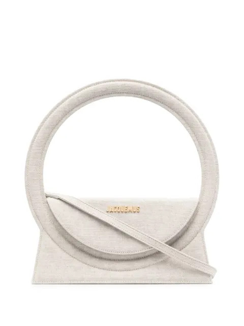 Jacquemus Le Sac Rond Canvas Tote Bag - Farfetch | Farfetch Global