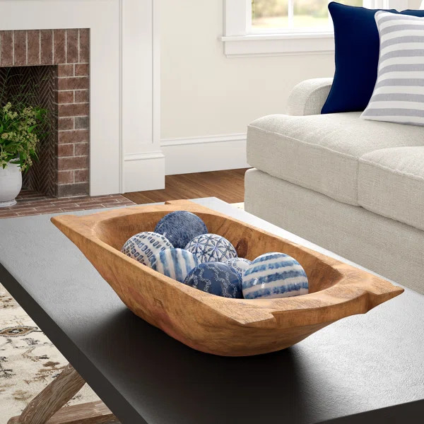 Valentia Handmade Solid Wood Decorative Bowl | Wayfair North America
