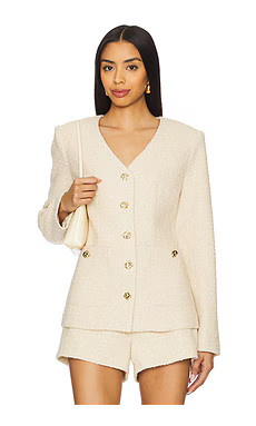 ASTR the Label Lysanor Jacket in Oatmeal from Revolve.com | Revolve Clothing (Global)