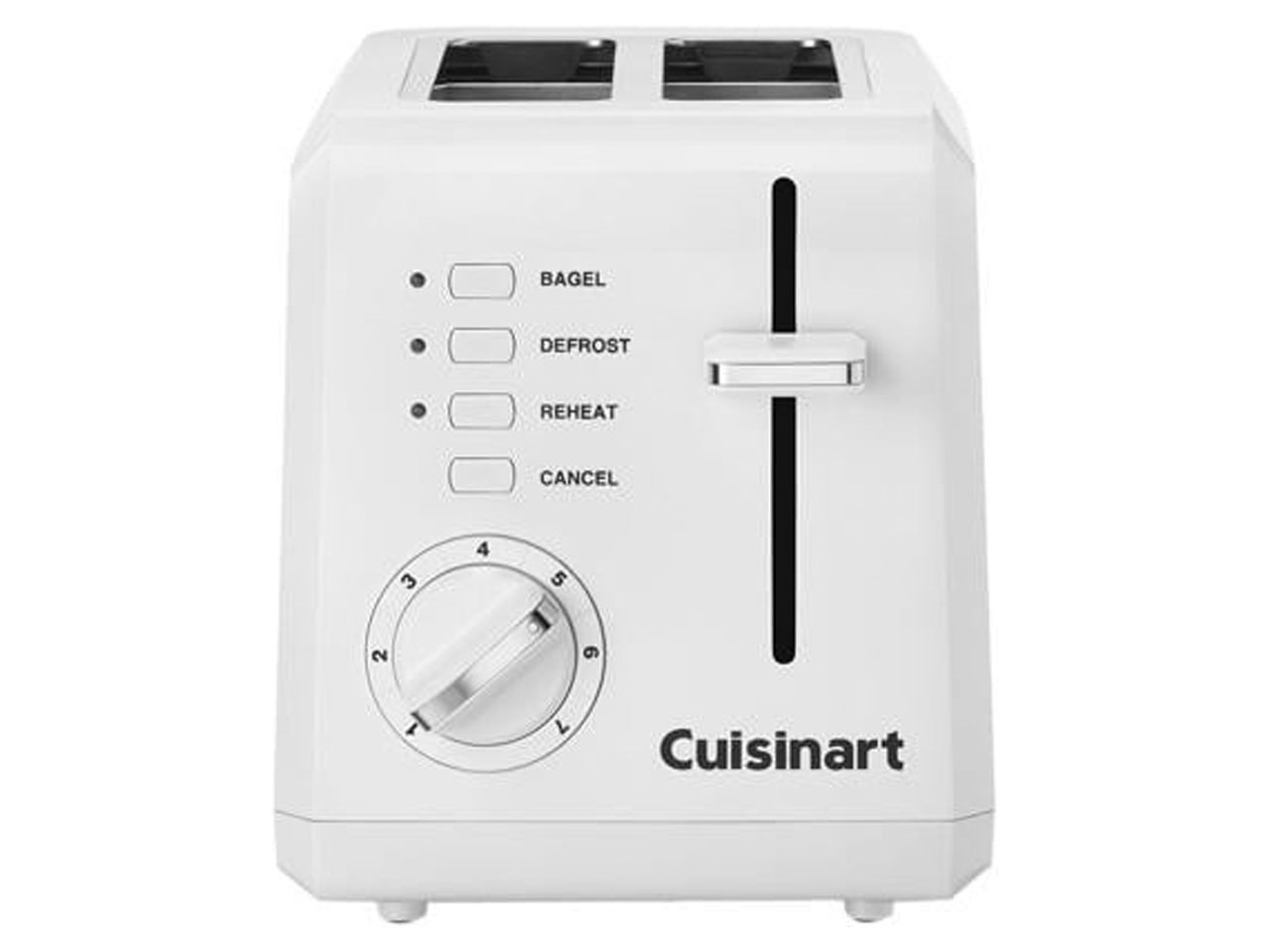 Cuisinart Plastic Compact 2 Slice White Toaster | Walmart (US)
