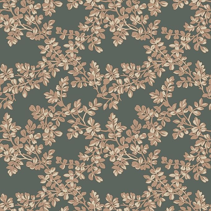 Laura Ashley Burnham Fern Wallpaper | Amazon (US)