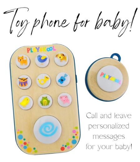 Toy phone for baby that lets you call and leave personalized messages!!! Travel toy, baby toy, baby phone

#LTKbaby #LTKkids #LTKtravel