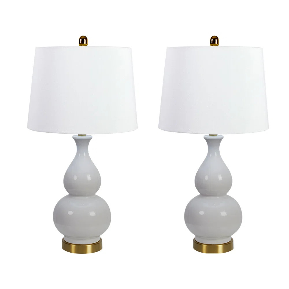Conyers USB Table Lamp (Set of 2) | Wayfair North America