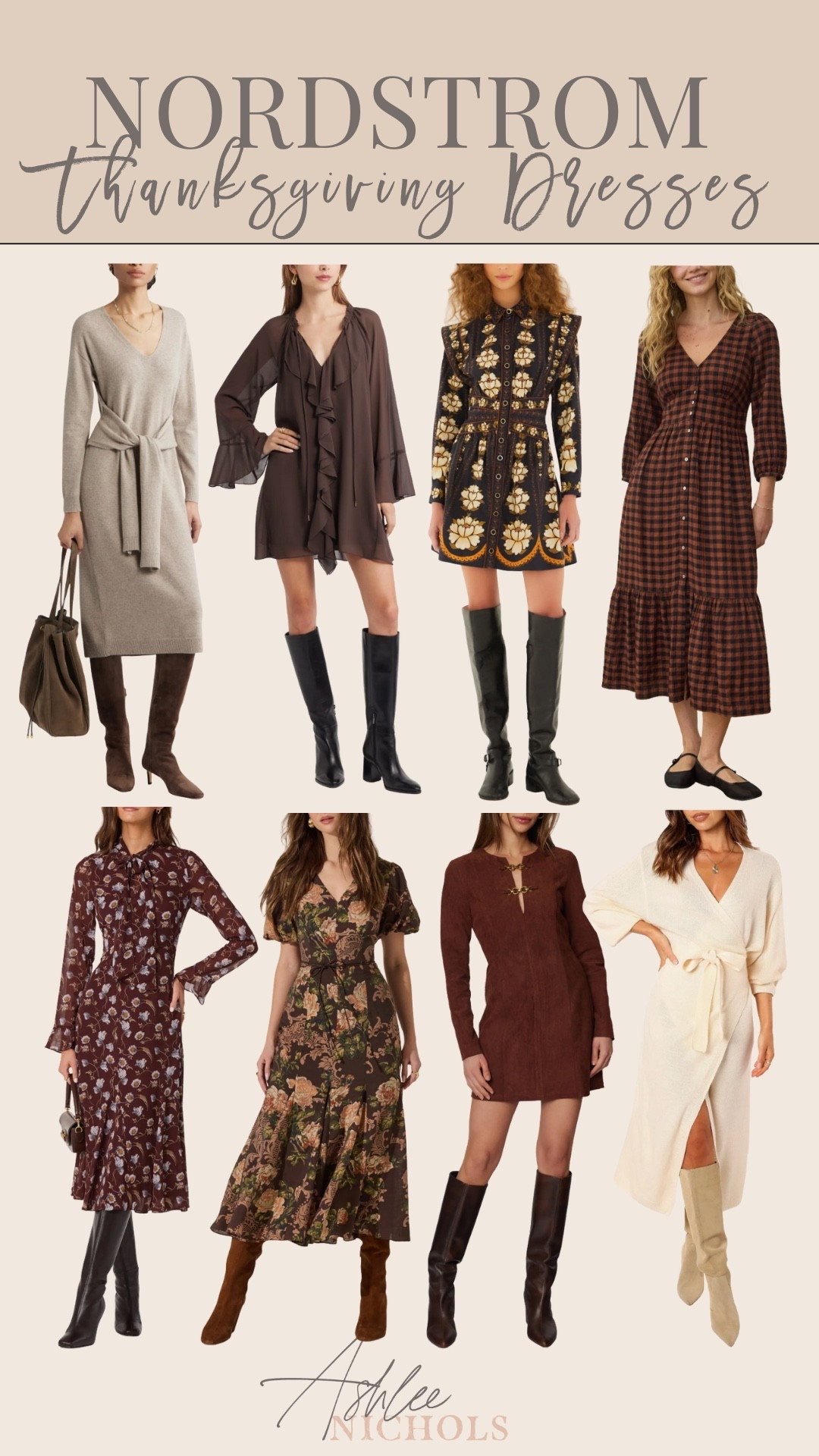 Nordstrom Thanksgiving dresses 🍂

Fall dress, midi dress, plaid dress, mini dress

#LTKSeasonal #LTKStyleTip #LTKHoliday