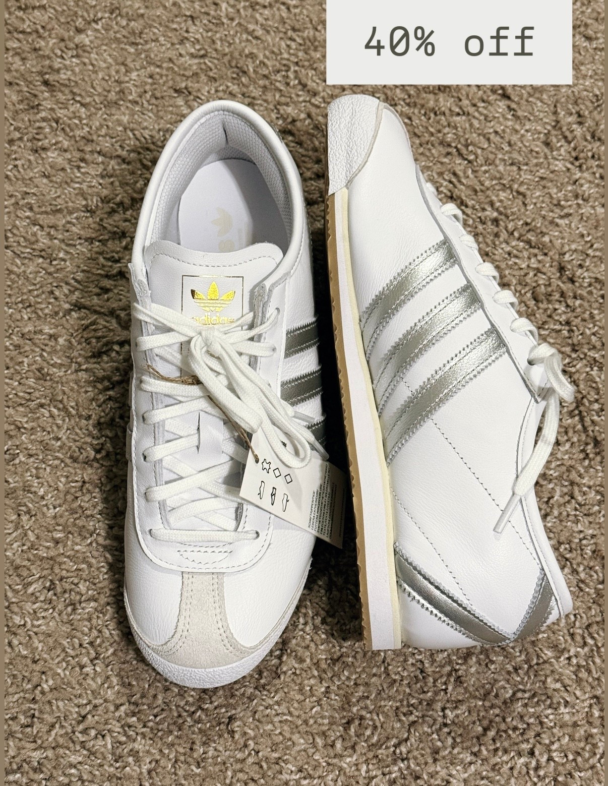 Adidas women’s sneakers, white & silver sneakers, Adidas sale, Adidas Italia, Nordstrom sale finds, Nordstrom shoes

#LTKHoliday #LTKSaleAlert #LTKGiftGuide