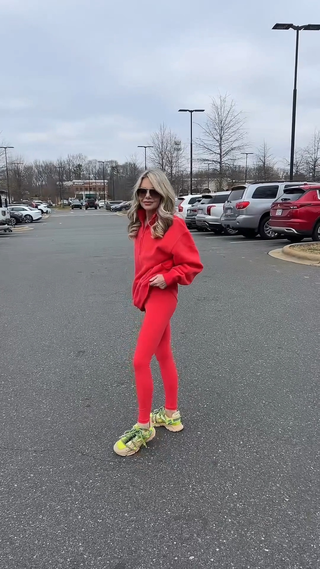 The perfect two-piece legging outfit! #leggings #jacket #shoes #sneakers 

#LTKfitnessgoals #LTKActive #LTKootd