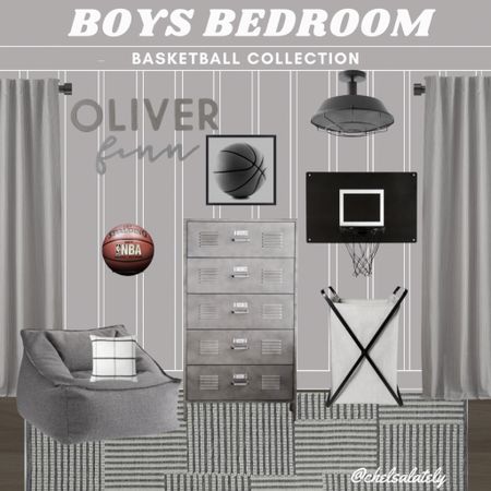 Boys Bedroom room decor perfect for the Basketball obsessed boy! 😊🏀 #boysbedroom #boysroom #boysroomdecor #basketballroom #sportsroom #kidsbedroomides 

#LTKhome #LTKfamily #LTKkids