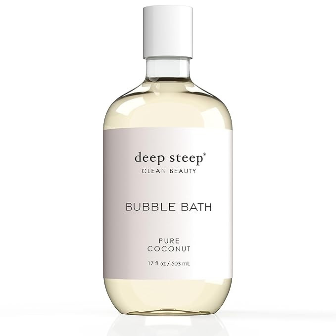 Deep Steep Bubble Bath, 17 oz (Pure Coconut) | Amazon (US)