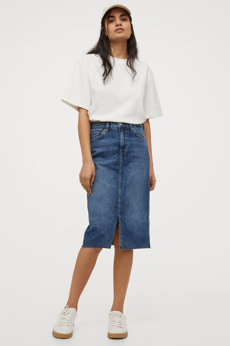 Denim Pencil Skirt | H&M (US + CA)