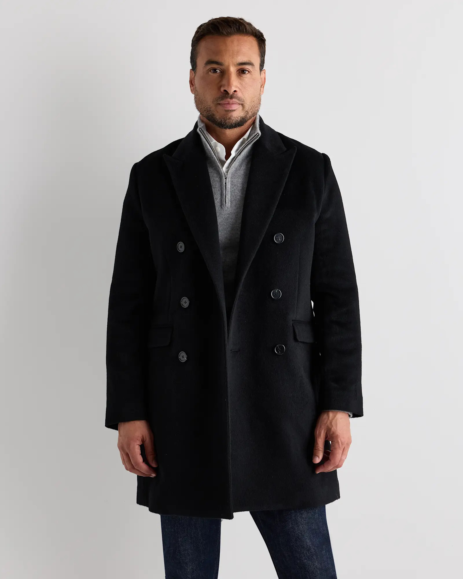 Camel Hair Double-Breasted Overcoat | Quince