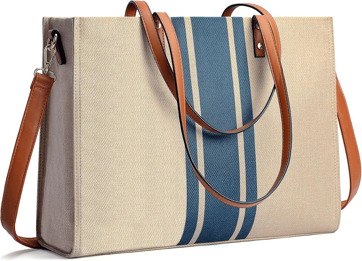 Laptop Tote Bag for Women Fits 15.6 Inch Large Laptop Work Tote Bags Computer Briefcase Shoulder ... | Amazon (US)