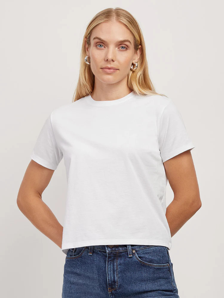 Women's Everyday Cotton Crew Tee - Mott & Bow | Mott & Bow