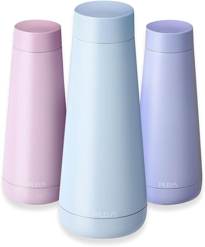 PILEUS THERMO Tumbler K 12oz Insulated Water Bottle, thermos, 7 Layer Insulated Cap, Double Wall ... | Amazon (US)