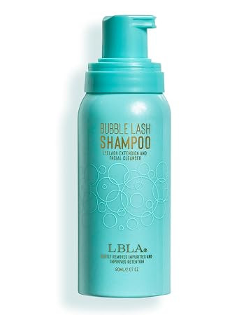 LBLA Bubble Lash Shampoo - Daily Lash Extension Cleanser Lash Bath - Lashbox LA Full Size & Trave... | Amazon (US)