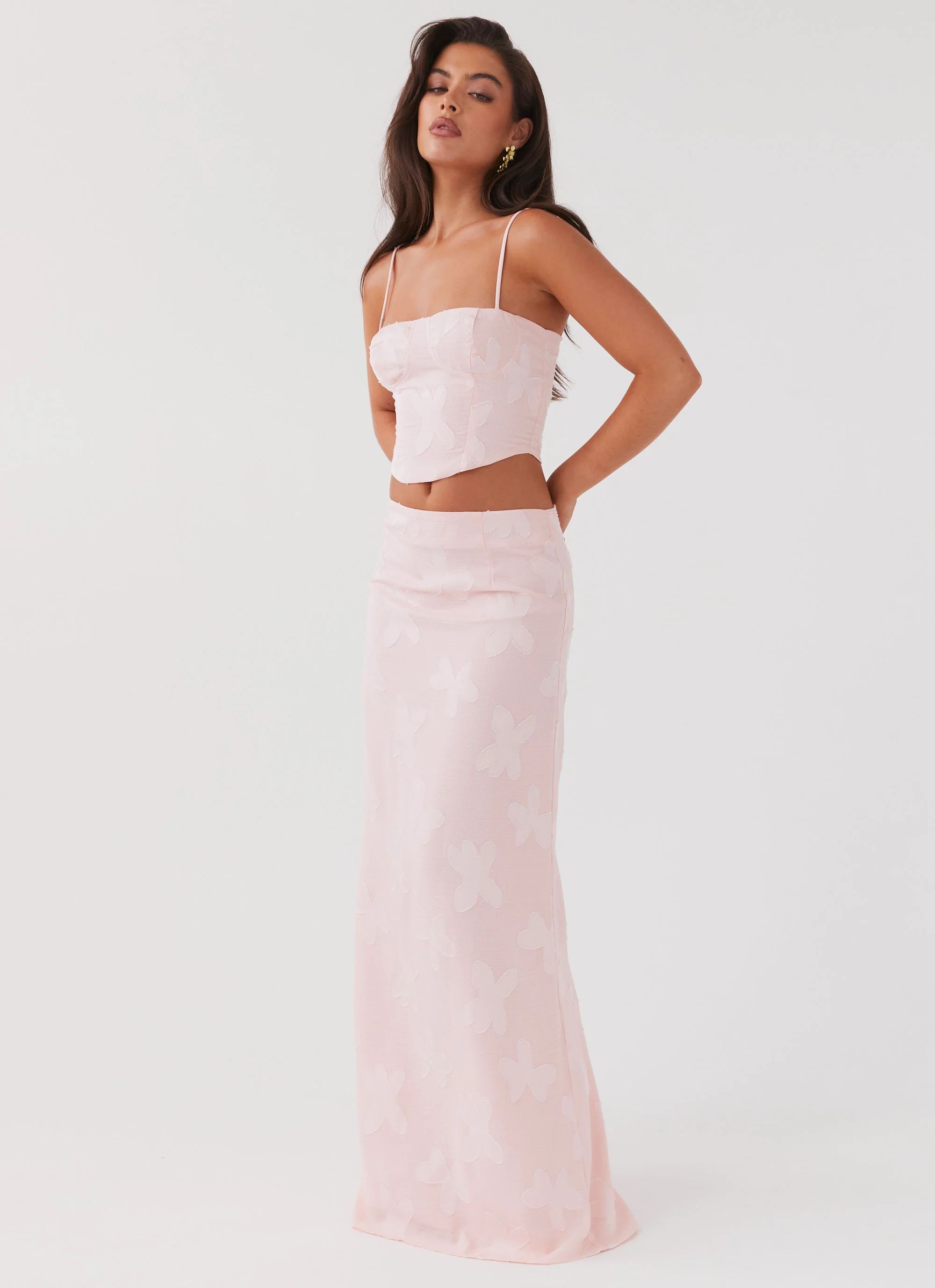 Best Love Maxi Skirt - Pink Petal | Peppermayo (Global)