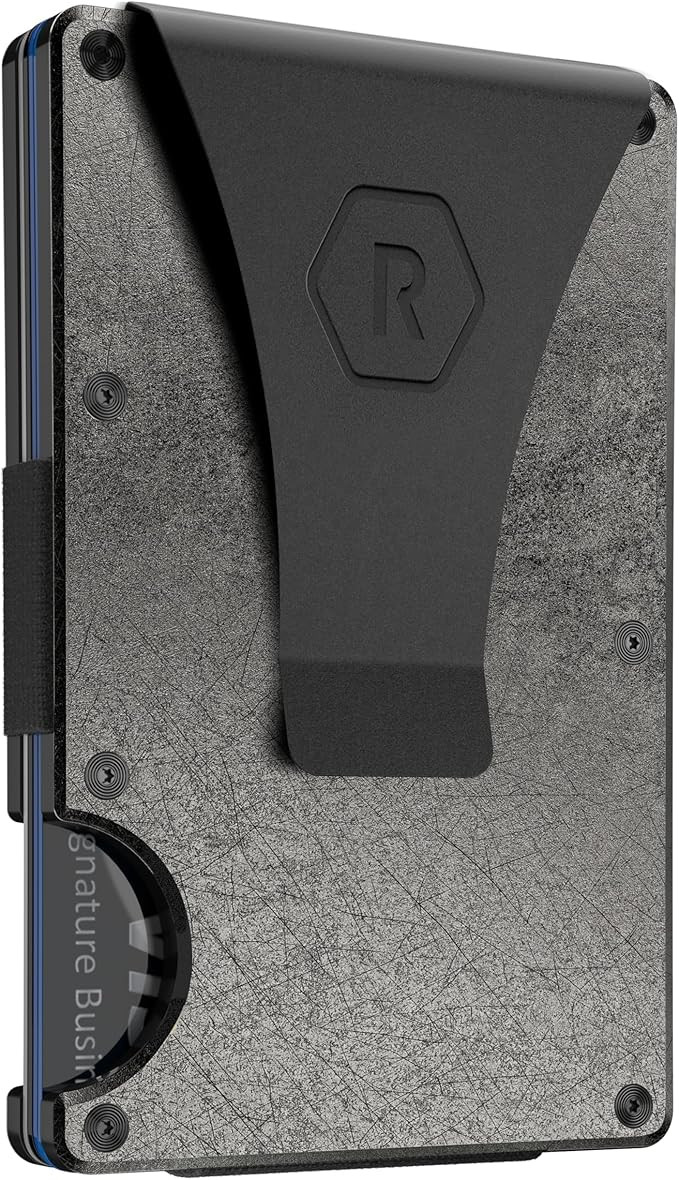 The Ridge Wallet - Slim Minimalist Compact Wallet and Card Holder| RFID Protected Front Pocket Wa... | Amazon (US)