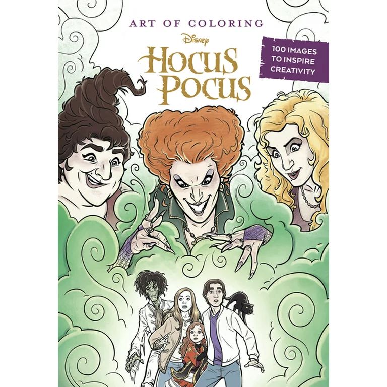 Art of Coloring: Art of Coloring: Hocus Pocus (Paperback) | Walmart (US)