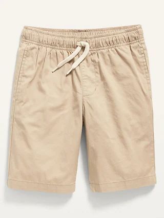 Flat-Front Twill Jogger Shorts for Boys | Old Navy (US)