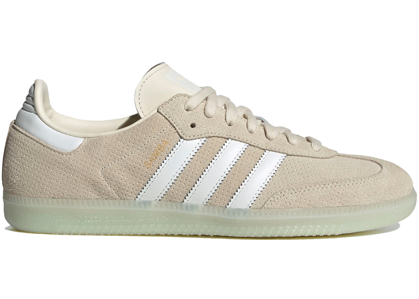 adidas Samba OG Wonder White Linen Green | StockX