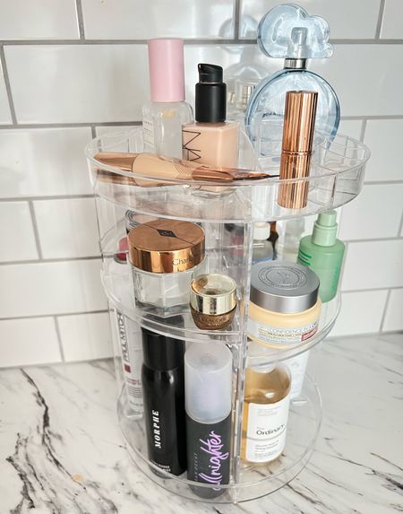 Favorite Makeup Products. Perfumes. Spinning Makeup Organizer. 

#LTKbeauty #LTKhome