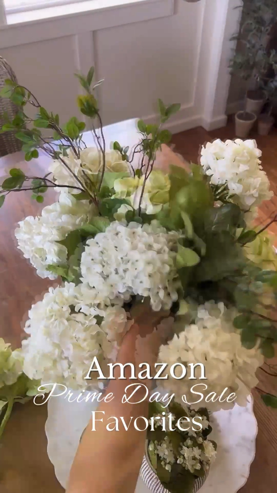 Some of my favorites on great deals  for Prime Day. 

These hydrangeas are nice big and realistic you will not be disappointed and you’ll never know they’re not real. 
I love a good set of ferns, but I don’t like the maintenance so these artificial ones have been on my porch for five years and are still perfect and unfaded. This is a great price on the set.

I love these decorative artichokes all year long. I put them in all kinds of centerpieces, bowl fill, and they were perfect for arrangements. 
The viral Christmas garland seems a little too early, but I’m telling you get it now and get it at this price. 

I love this candle warmer because it is a great way to get the smell of a candle without the fear of the flame. It has multiple settings and a timer. 
Amazon Prime Days 
Creator Favorites
Prime Day 2024  


#LTKHome #LTKxNSale #LTKVideo