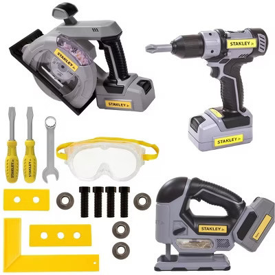 Stanley Jr. Power Tool Toy Set 18 Piece | Target