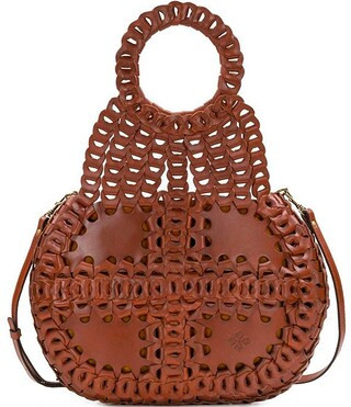 Pisticci Woven Leather Shoulder Bag | Dillard's