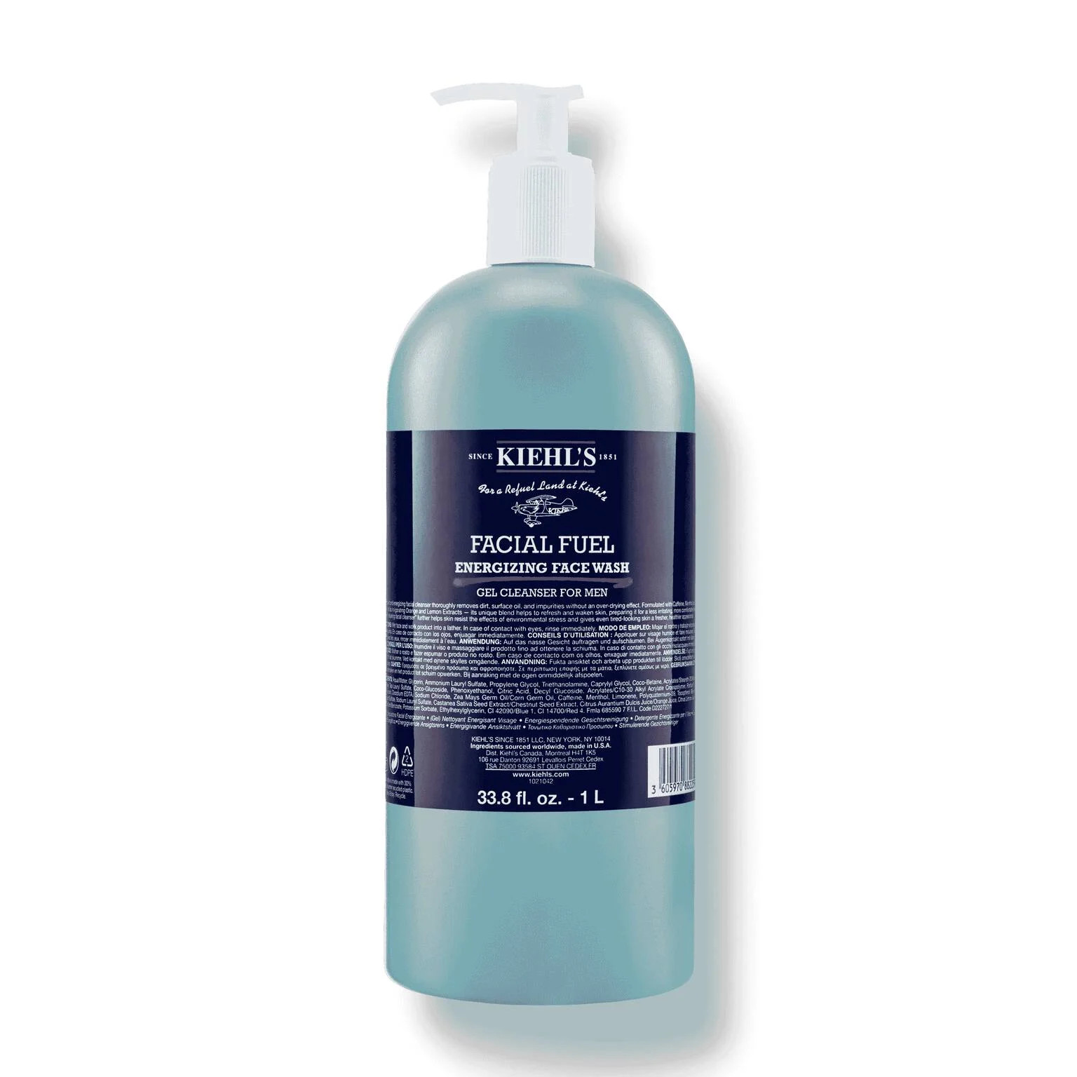 Facial Fuel Invigorating Face Wash for Men \u2013 Kiehl\u2019s | Kiehl's