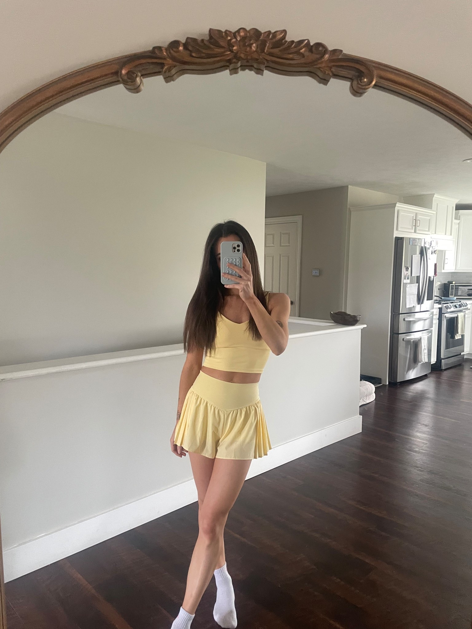 the perfect butter yellow set from aerie 🧈 wearing size XS in bottoms and S in top 

#LTKFindsUnder50 #LTKActive #LTKGiftGuide