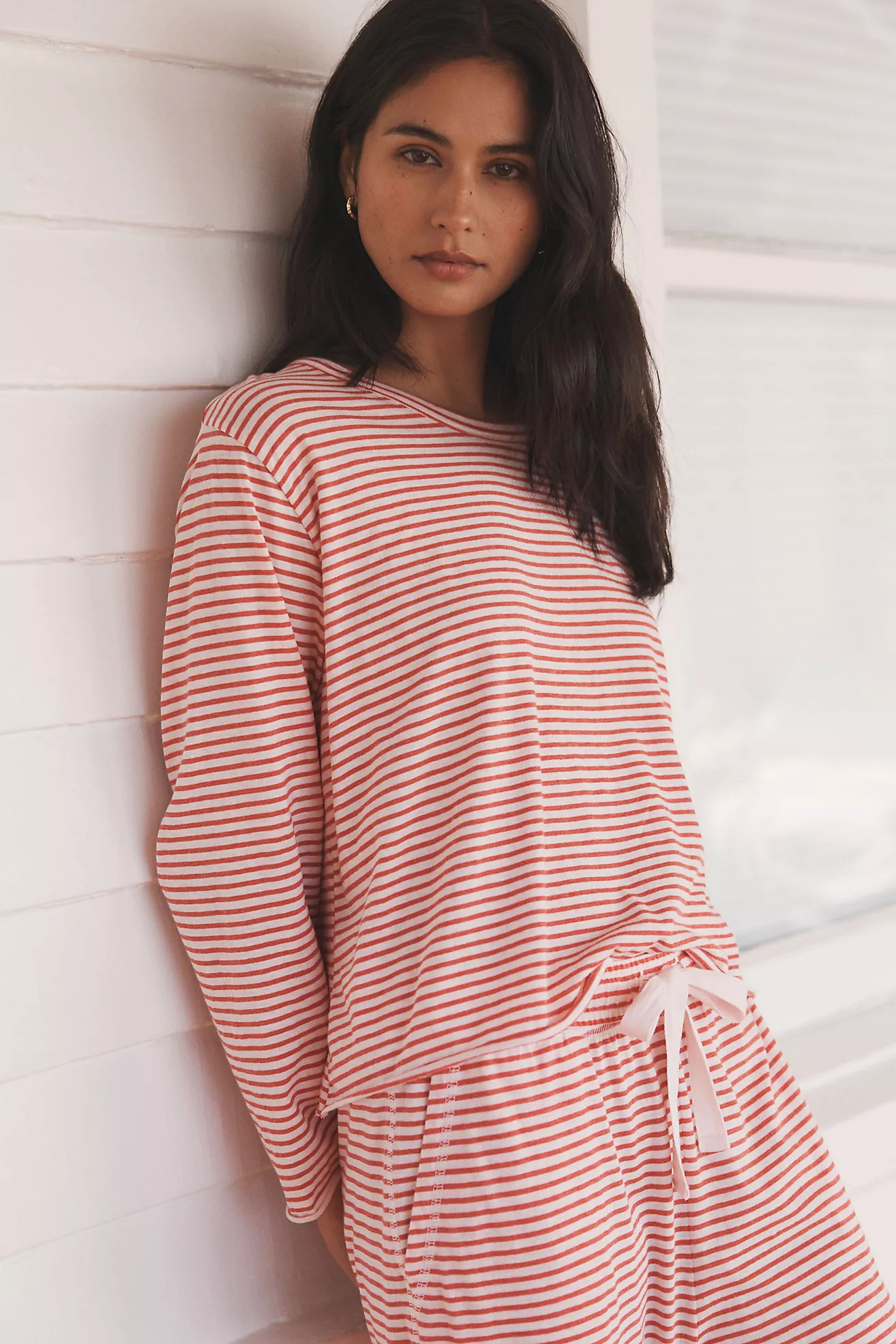 Papinelle Jada Knit Pajama Set | Anthropologie (US)