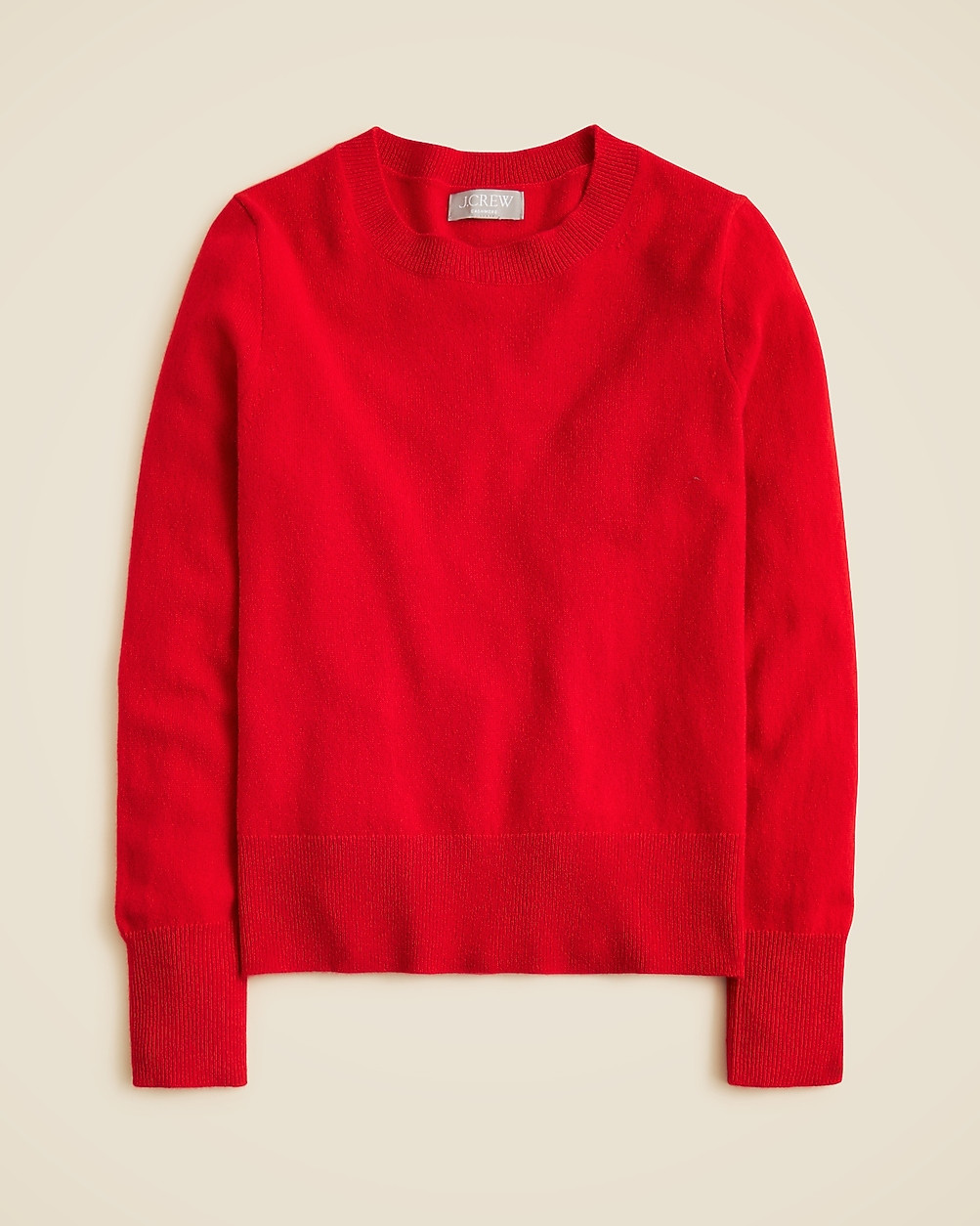 Cashmere classic-fit crewneck sweater | J. Crew US