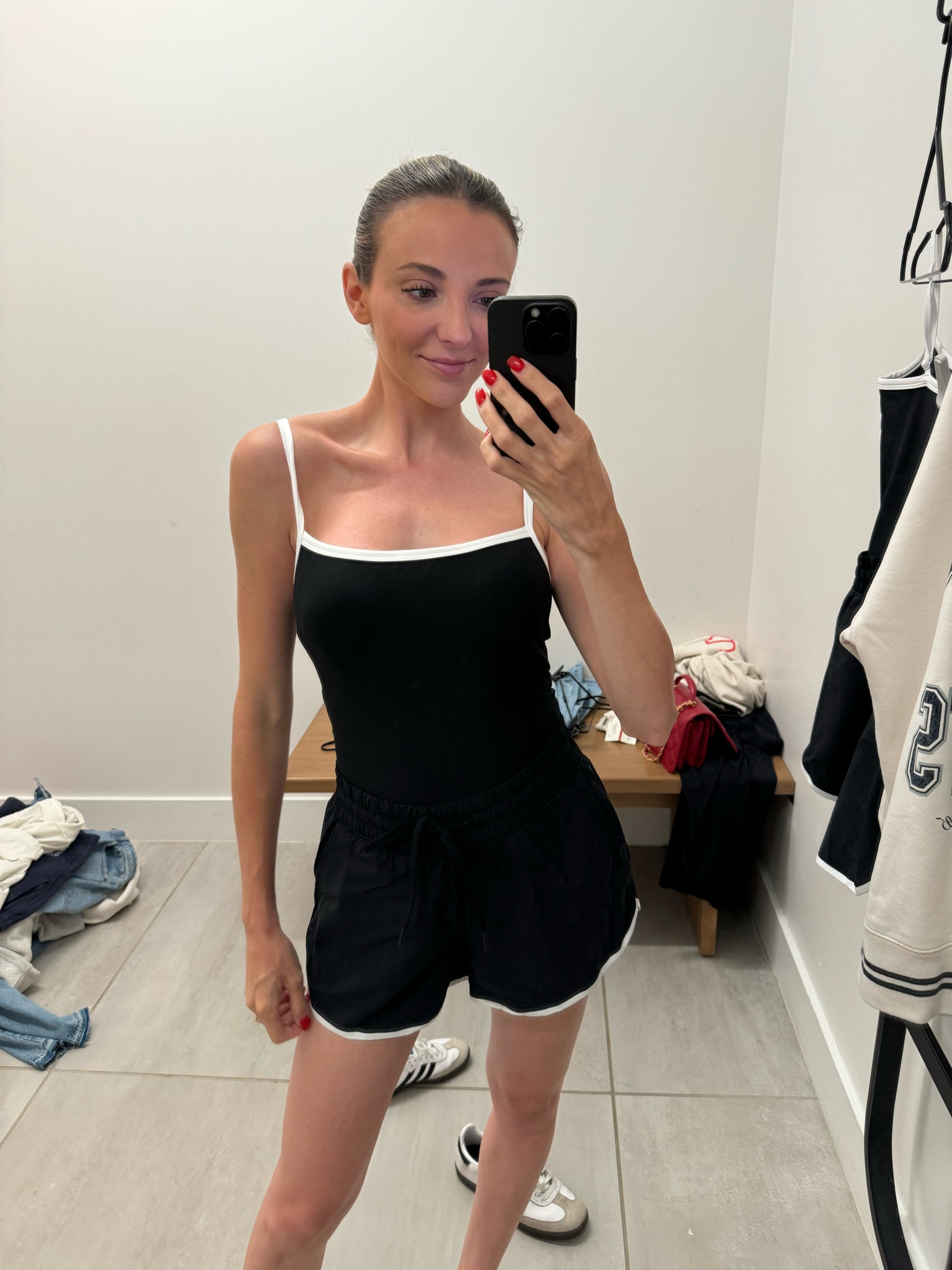 Workout onesie from abercrombie. Love these!! Code AFDANI

#LTKFindsUnder100 #LTKActive #LTKFitness