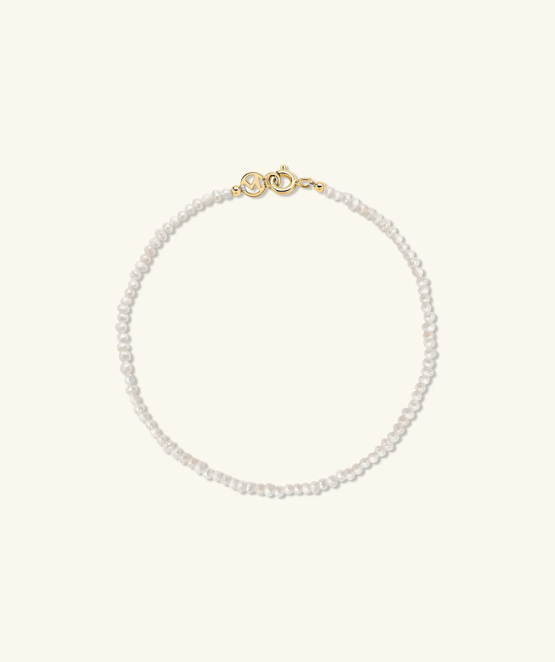 Micro Pearl Bracelet | Mejuri Fine Crew