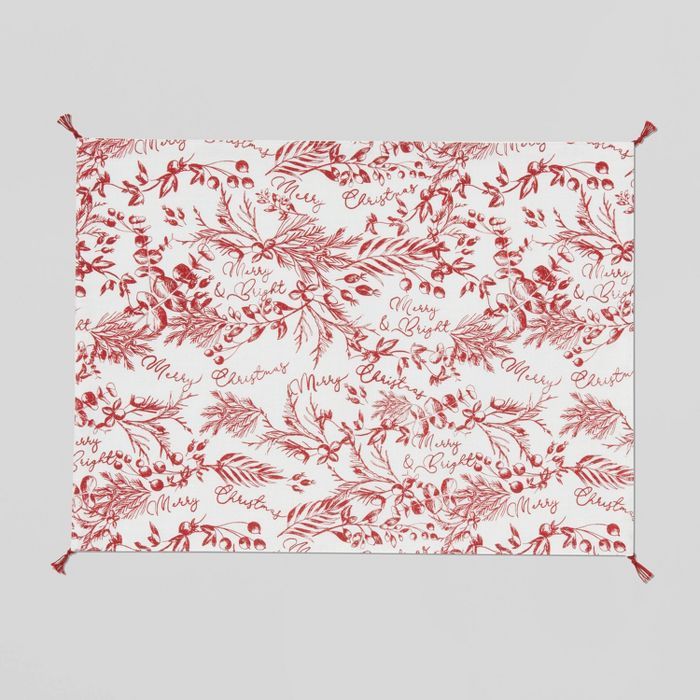 Cotton Merry Christmas Placemat - Threshold™ | Target