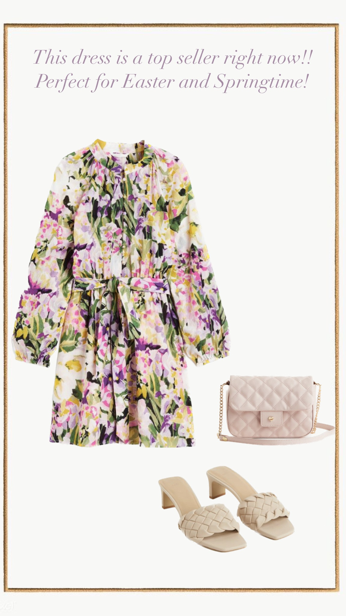 This top selling spring dress is perfect for Easter, springtime festivities, showers, anything! The print is gorgeous and fresh. I have a different dress in this same print and I absolutely love it.

#LTKSeasonal #LTKunder50