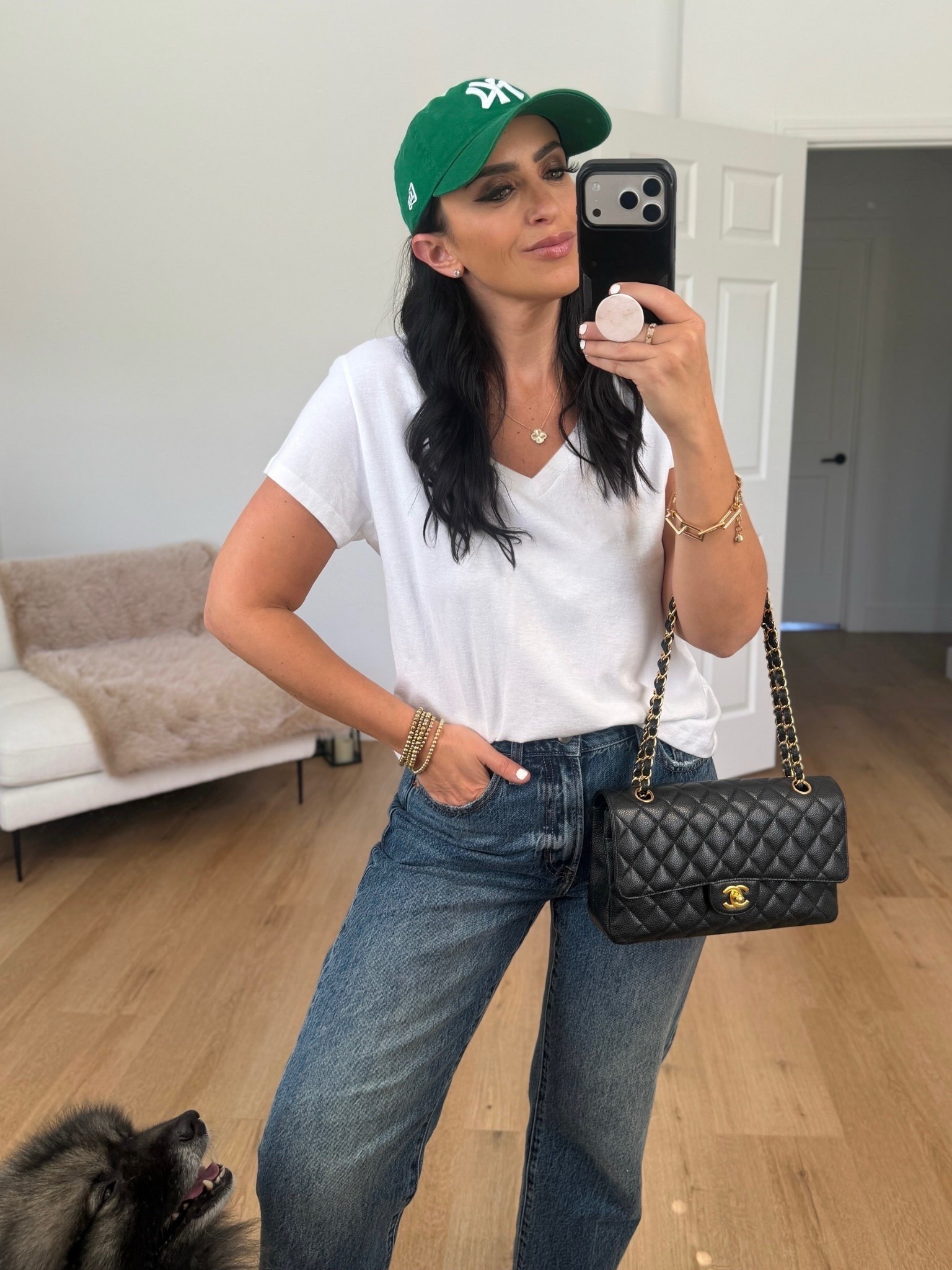 Splendid Lila Clinate Beneficial Verified Cotton V Neck Tshirt - I’m wearing a size small