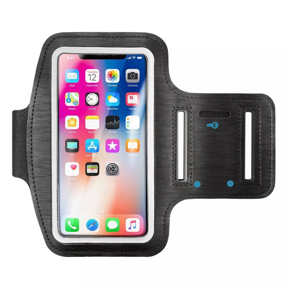 Insten Running Armband Cell Phone Holder for iPhone 13 Mini/12 Mini/SE (3rd 2nd Gen) (up to 5.5") | Target