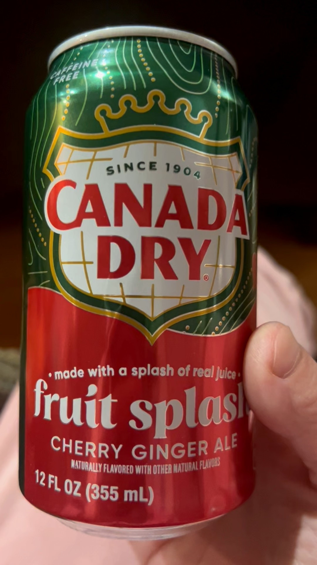 Just had some delicious Canada 🇨🇦 Dry Fruit Splash Cherry Ginger Ale 🍒 

#LTKselfcare #LTKmorningroutine #LTKdayinmylife
