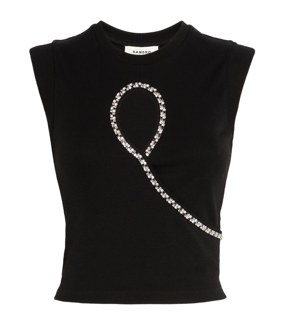 Embellished Tank Top | Harrods