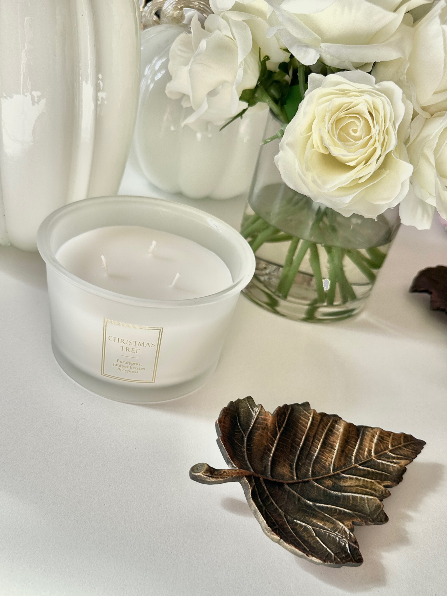 Love these new Holiday candles from HMHome! 🌲🤍🤍🌲🤍🤍🌲

#LTKHome #LTKSeasonal #LTKFindsUnder50