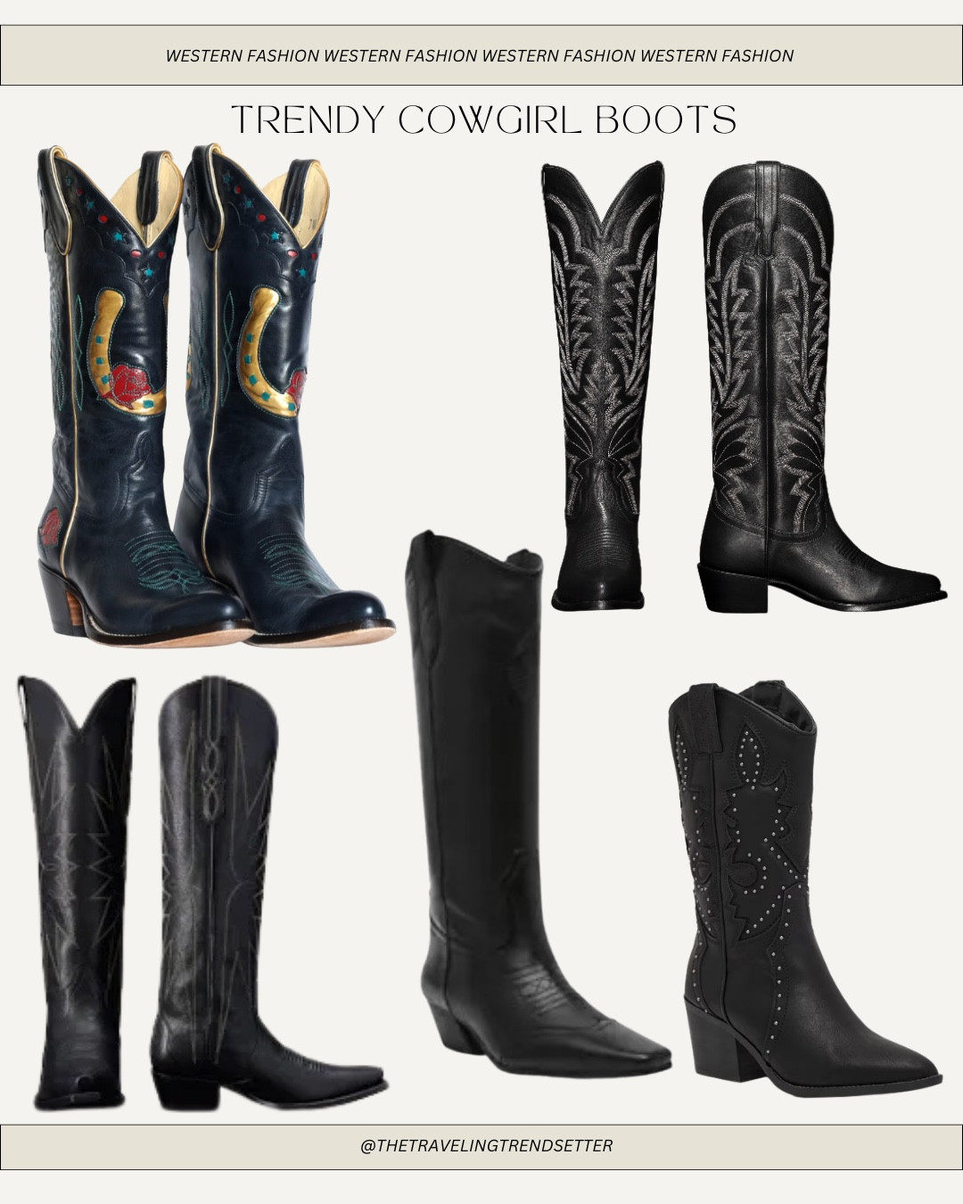 Black cowgirl boots - cowboy boots - summer - CMA fest - country concert outfit idea 

#LTKFindsUnder50 #LTKStyleTip #LTKFindsUnder100