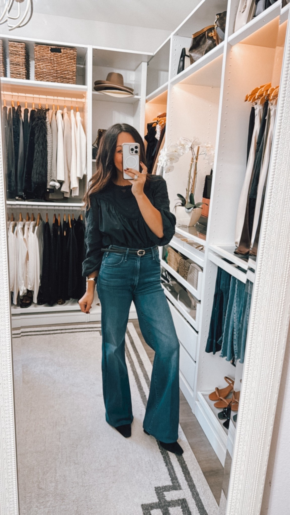 Great top to elevate denim- lace embroidered details adds something extra
Everything TTS

#LTKOver40 #LTKStyleTip