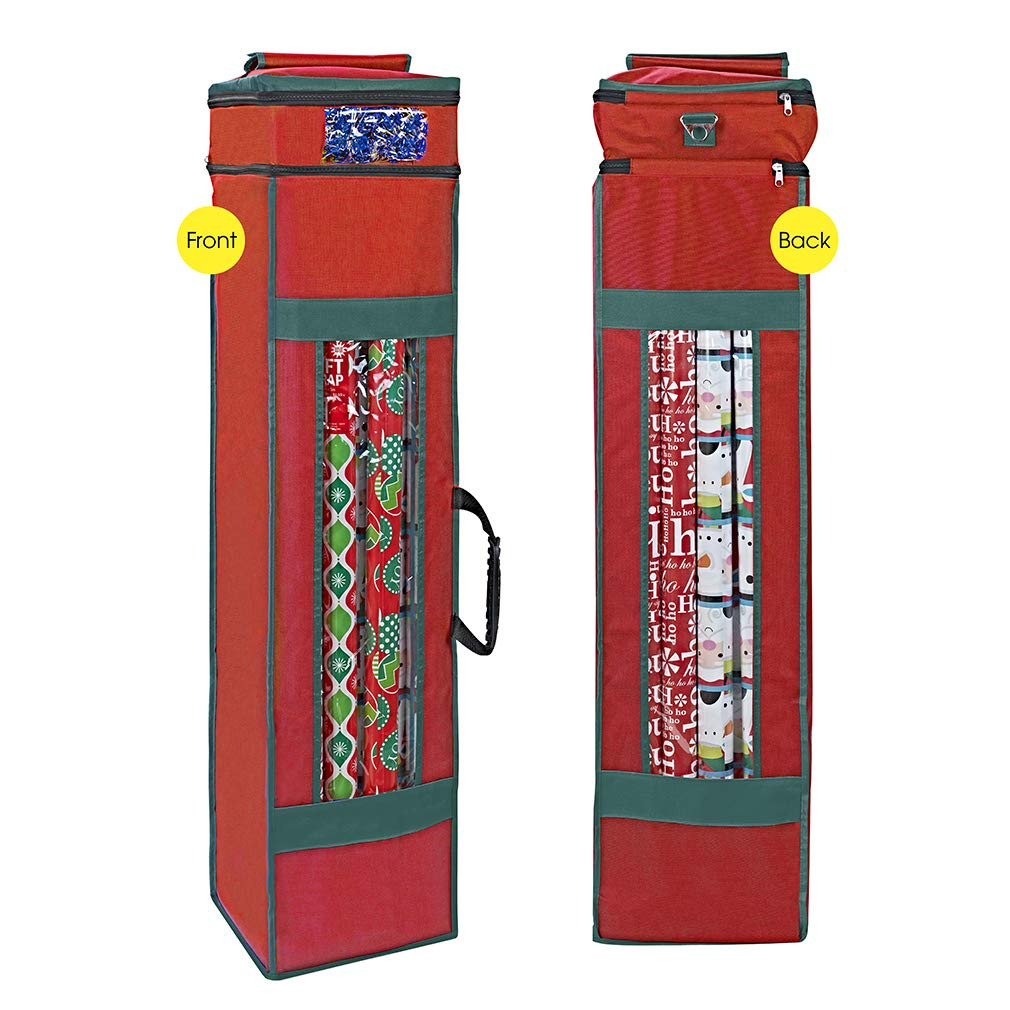 ProPik Wrapping Paper Storage Bag with Pocket and Handles Including Hanging Loop Heavy Duty Mater... | Amazon (US)