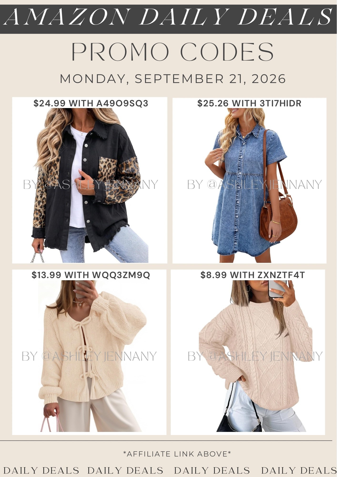 Amazon deals

#LTKSeasonal #LTKSaleAlert #LTKMidsize